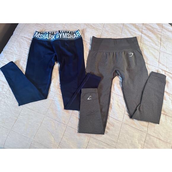 Gymshark Pants - 2 PAIR OF GYMSHARK ATHLETIC PANTS; SIZE SMALL